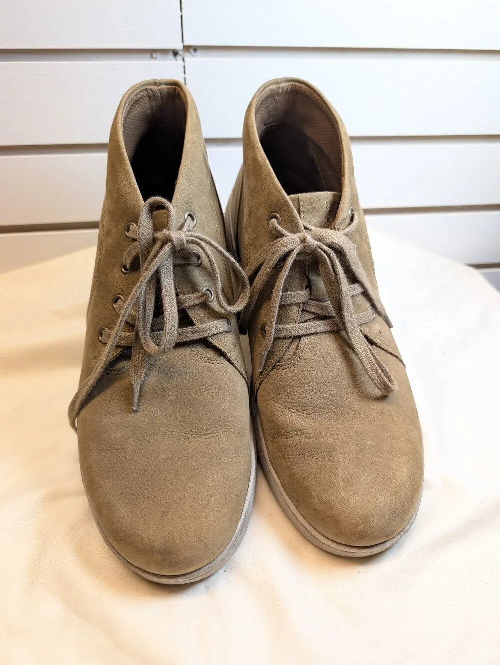 DANSKO Virgil Chukka Boot Nubuck Brown Slip Resistant Comfort Mens Size 11.5